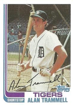 Alan Trammell 1982 Topps #475 Sports Card