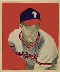 Curt Simmons 1949 Bowman #14 Sports Card