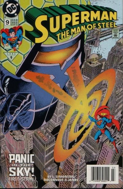 Superman: The Man of Steel #9 Comic
