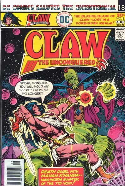 Claw the Unconquered #8 Comic