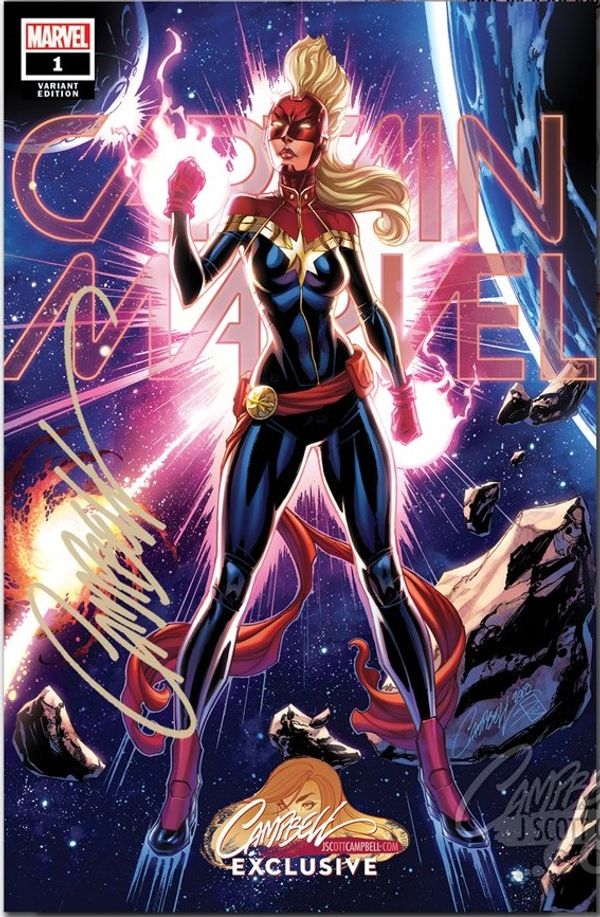 Captain Marvel #1 (jscottcampbell.com Edition G)