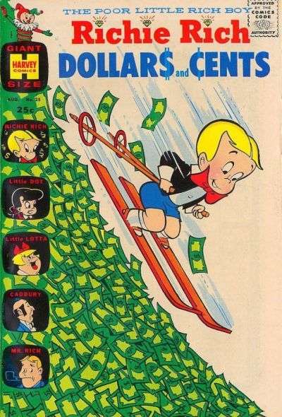 Richie Rich Dollars and Cents #25 Comic