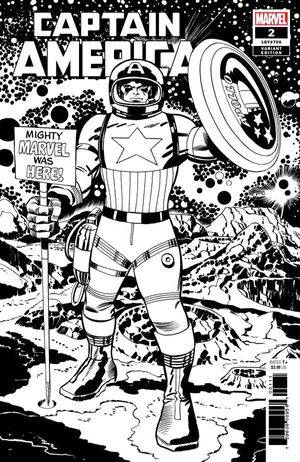 Captain America #2 (Kirby B & W Remastered Variant)