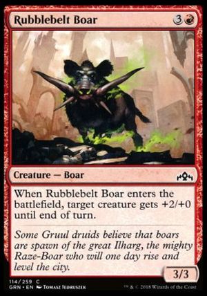 Rubblebelt Boar (Guilds of Ravnica)