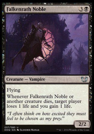 Falkenrath Noble (Blessed vs. Cursed) Trading Card