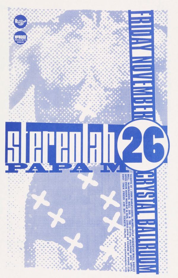 MXP-32.3 Stereolab Crystal Ballroom 1999