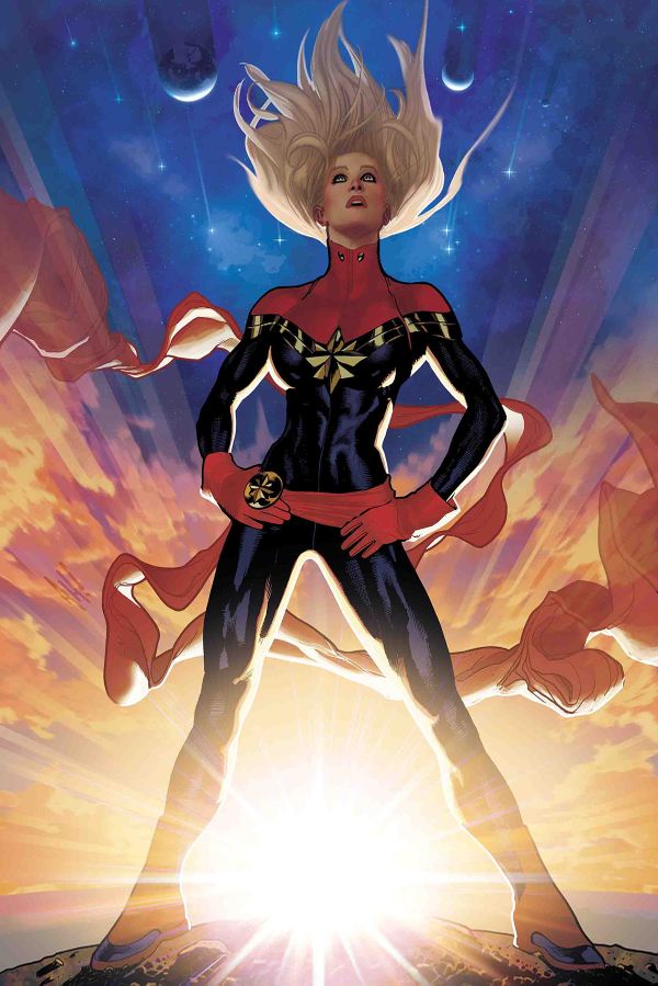 Captain Marvel #1 (Hughes "Virgin" Edition)
