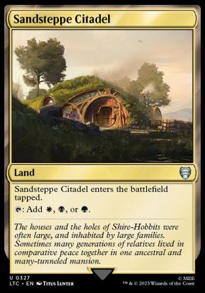 Sandsteppe Citadel (The Lord of the Rings Commander Decks)