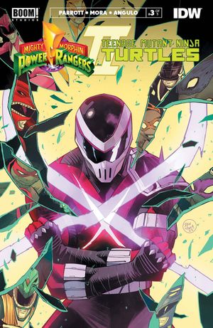 MIghty Morphin Power Rangers/TMNT II #3