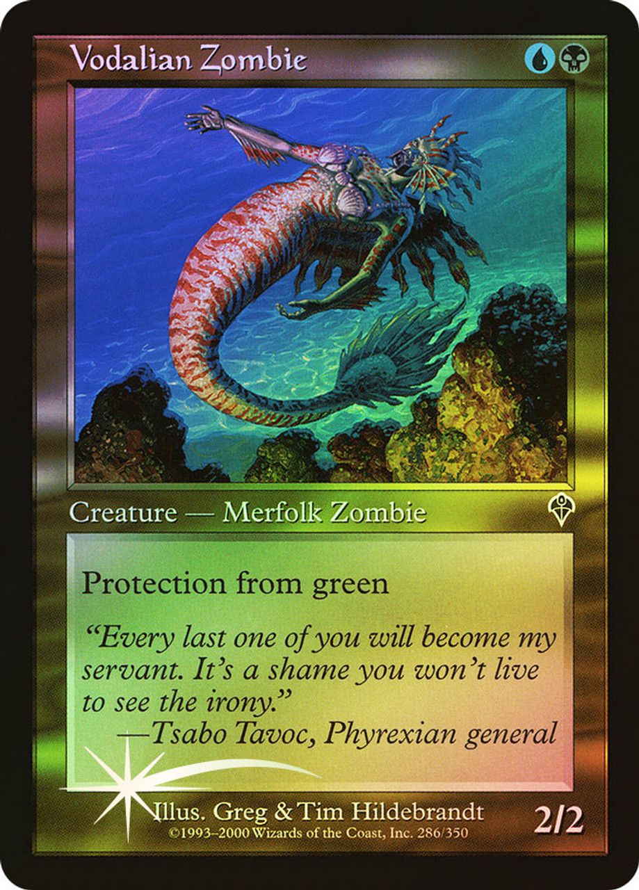 Vodalian Zombie (Invasion - Foil) Trading Card