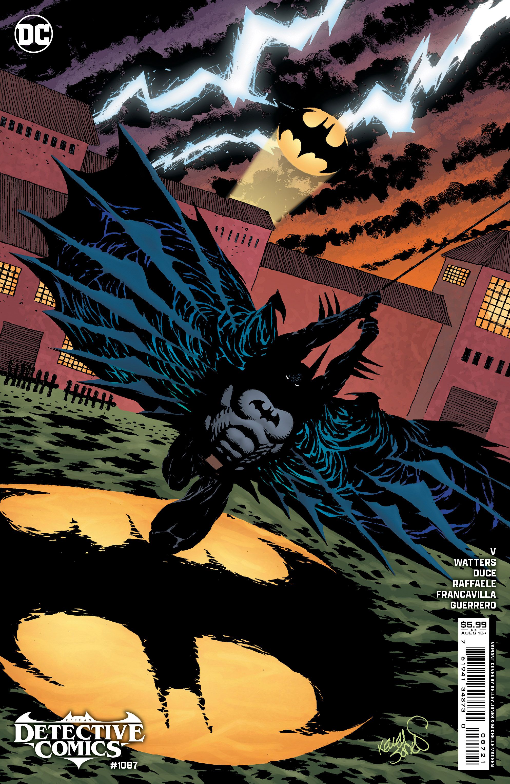 Detective Comics #1087 (Cvr B Kelley Jones Card Stock Variant) Comic