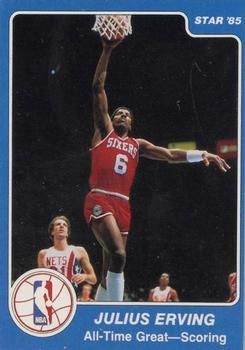 Julius Erving 1984 Star #281 Sports Card