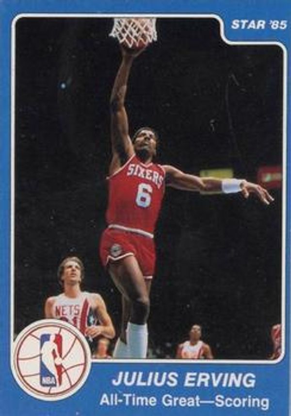 Julius Erving 1984 Star #281