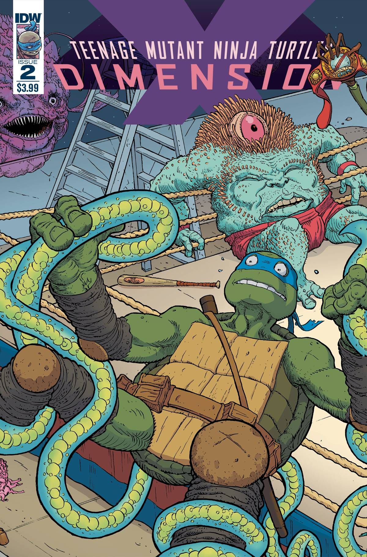 Teenage Mutant Ninja Turtles: Dimension X #2 Comic