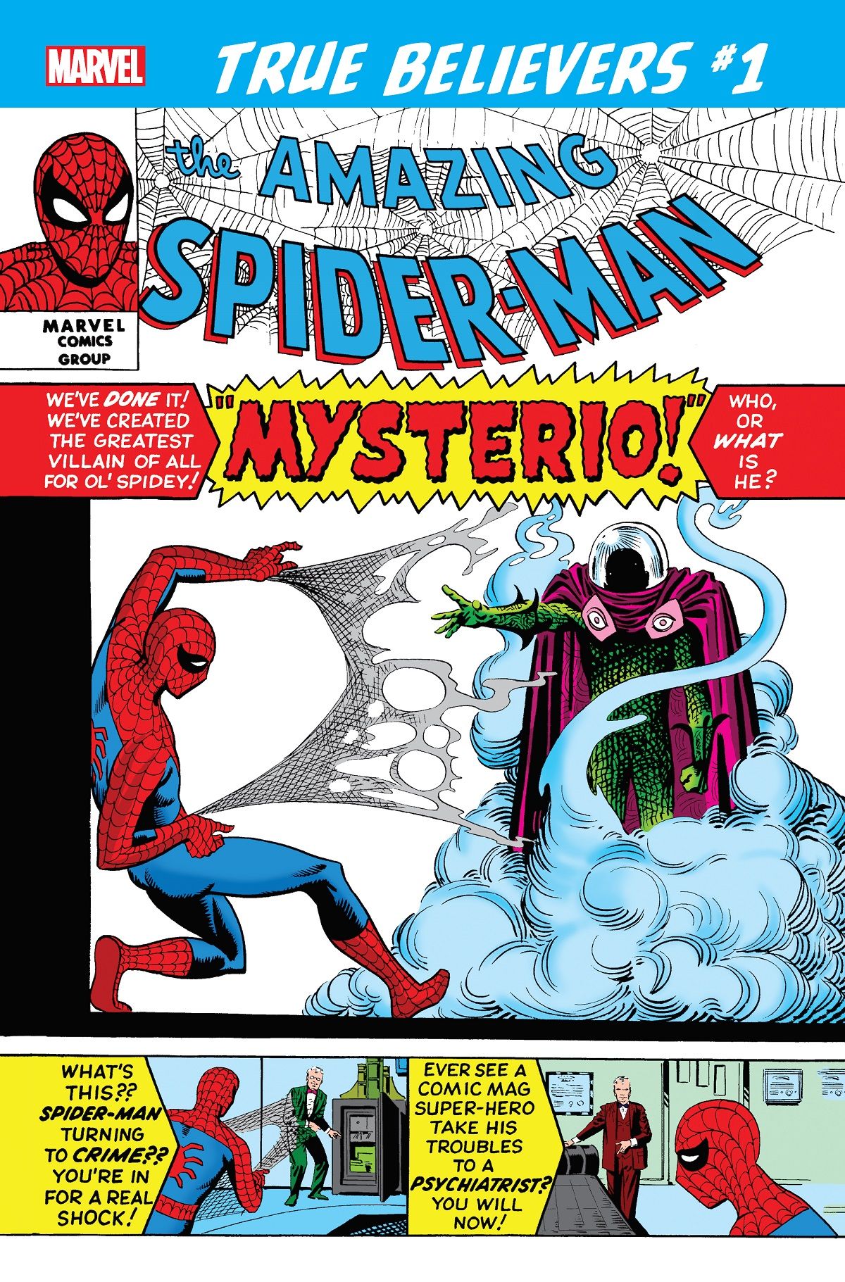 True Believers: Spider-Man vs. Mysterio #1 Comic
