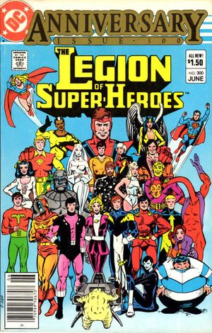 The Legion of Super-Heroes #300 (Newsstand Edition)