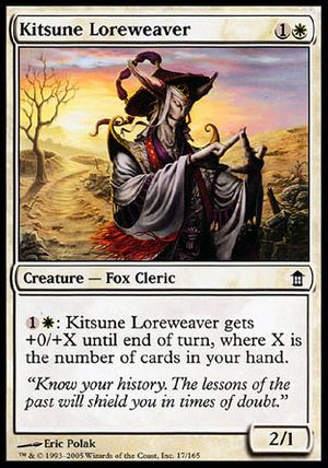 Kitsune Loreweaver (Saviors of Kamigawa)