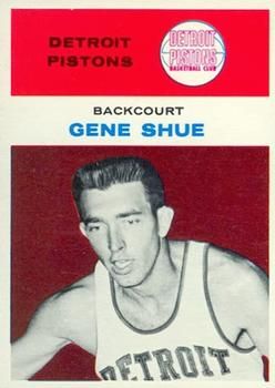 Gene Shue 1961 Fleer #41 Sports Card