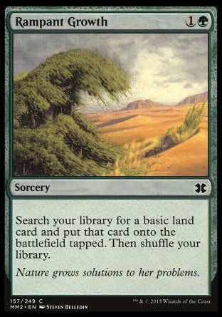 Rampant Growth (Modern Masters 2015) Trading Card