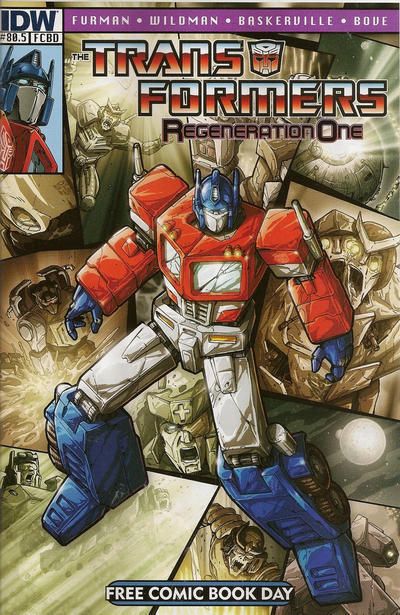 Transformers: Regeneration One #80.5 Comic