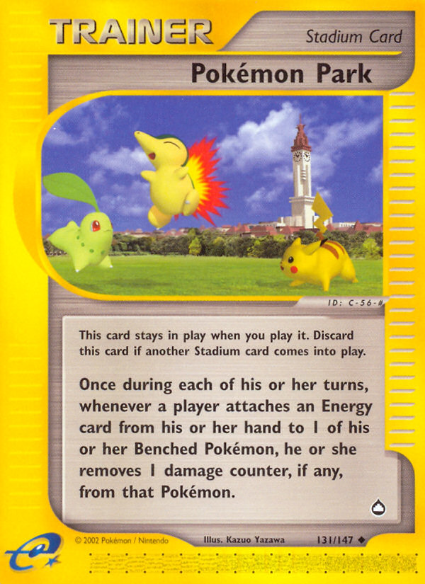 Pokémon Park (Trainer: Stadium) (131/147) - Aquapolis Pokémon Card