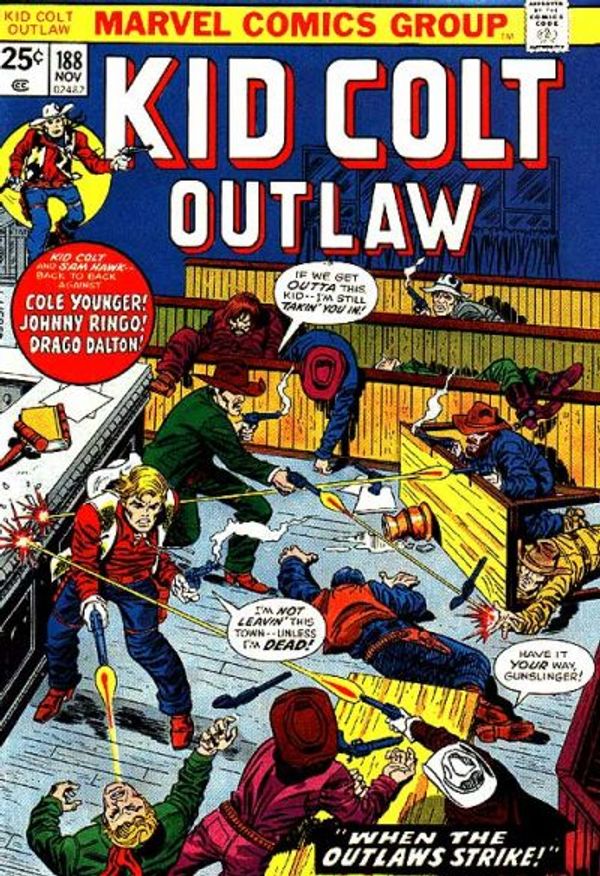 Kid Colt Outlaw #188