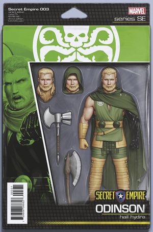 Secret Empire #3 (Christopher Action Figure Variant)