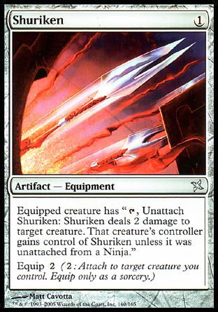 Shuriken (Betrayers of Kamigawa) Trading Card