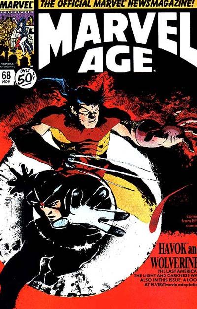 Marvel Age #68 Comic