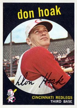 Don Hoak 1959 Topps #25 Sports Card