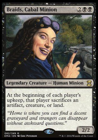 Braids, Cabal Minion (Eternal Masters) Trading Card