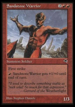 Sandstone Warrior (Tempest)