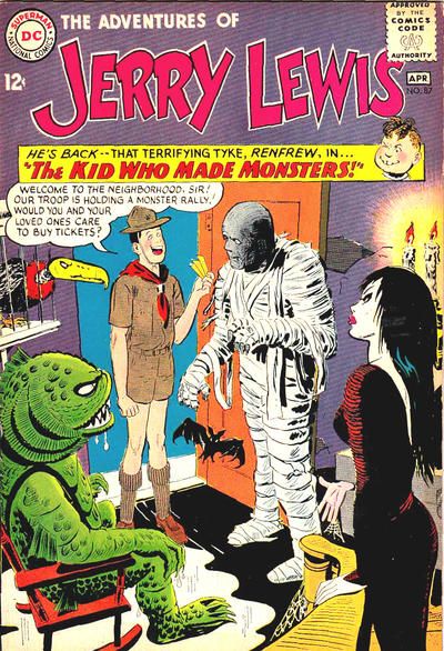 Adventures of Jerry Lewis #87 Comic