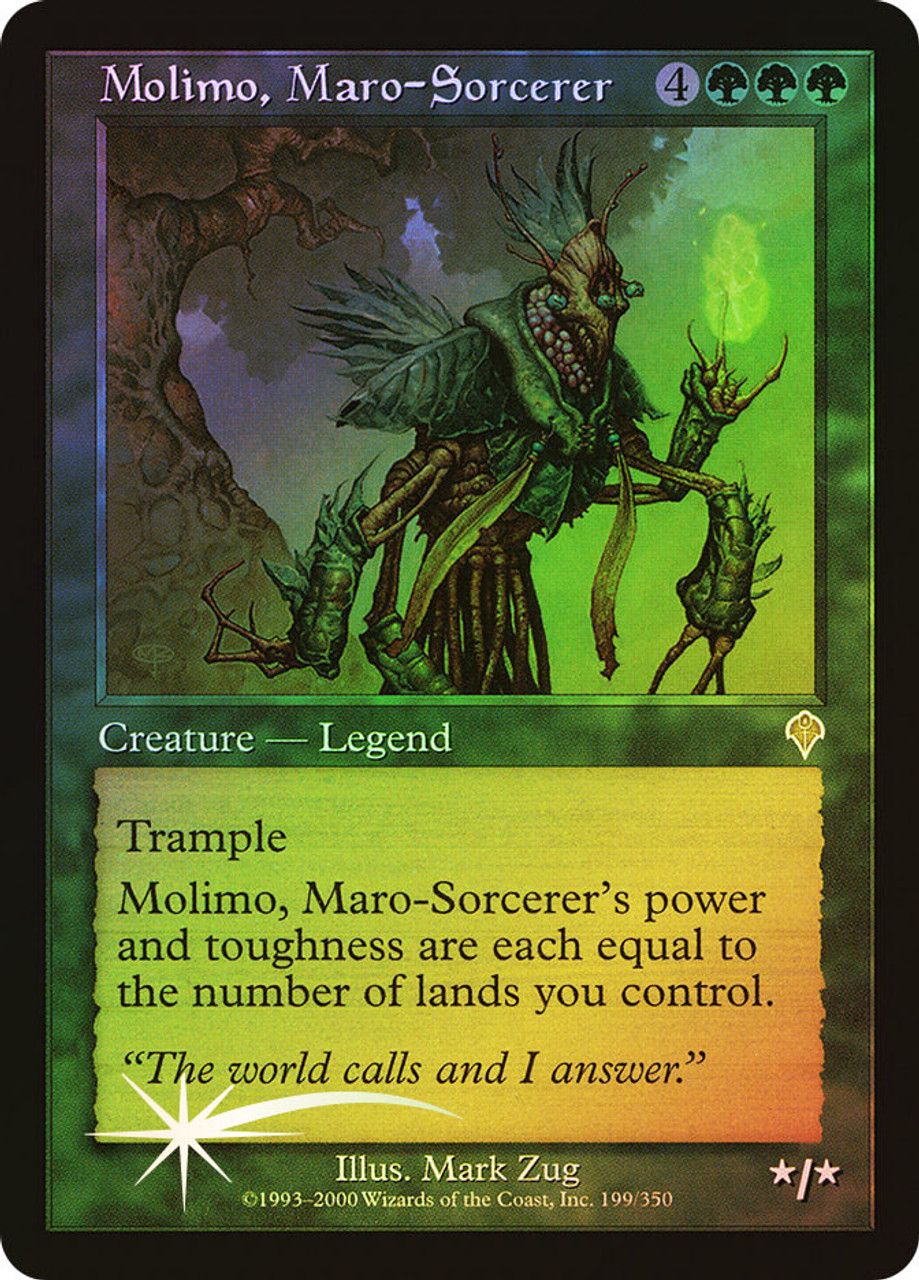 Molimo, Maro-Sorcerer (Invasion - Foil) Trading Card