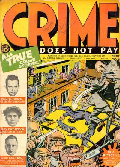 Crime Does Not Pay #23 Comic