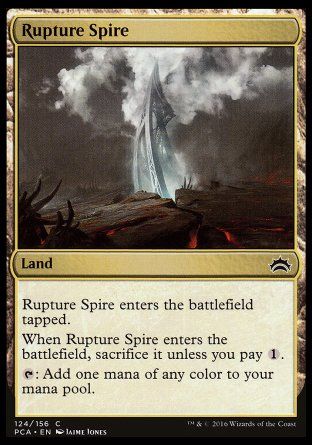 Rupture Spire (Planechase Anthology decks) Trading Card