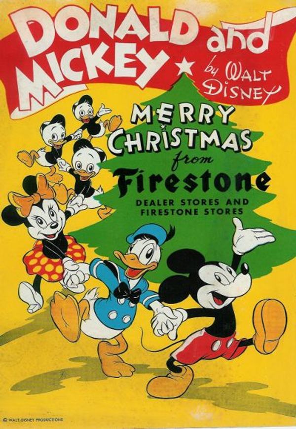 Donald and Mickey Merry Christmas #1945