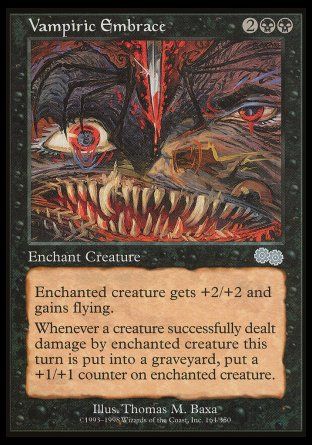 Vampiric Embrace (Urza's Saga) Trading Card