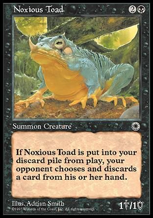 Noxious Toad (Portal) Trading Card