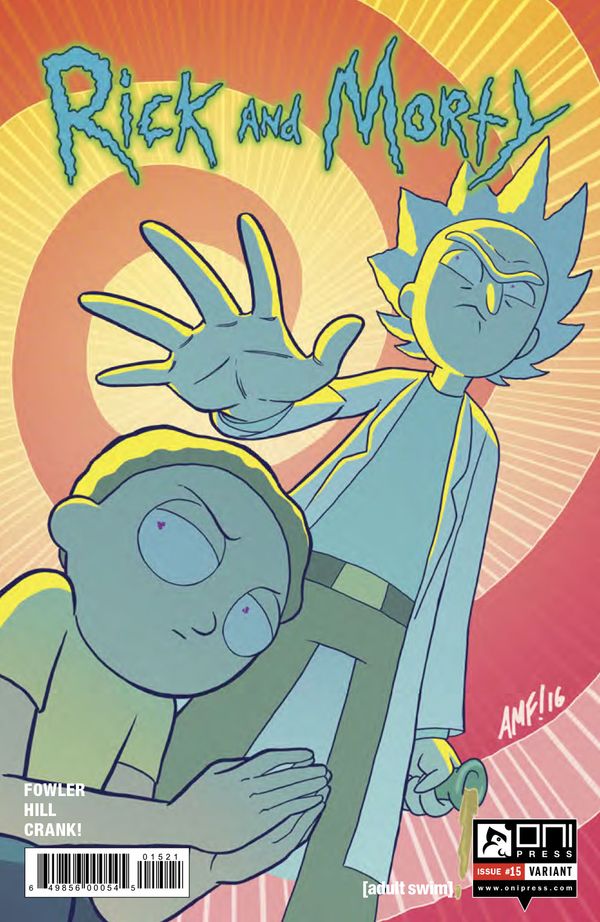 Rick and Morty #15 (Cover Variant Fleecs)