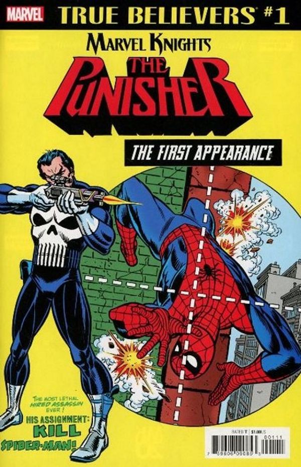 True Believers: Marvel Knights 20th Anniversary - Punisher The First Appearance #1