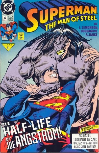 Superman: The Man of Steel #4 Comic