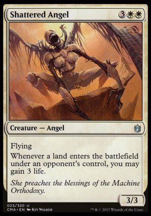 Shattered Angel (Commander Anthology) Trading Card