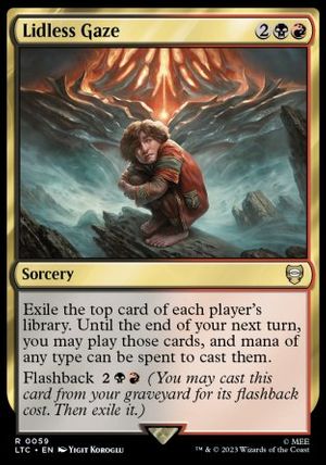 Lidless Gaze (The Lord of the Rings Commander Decks)