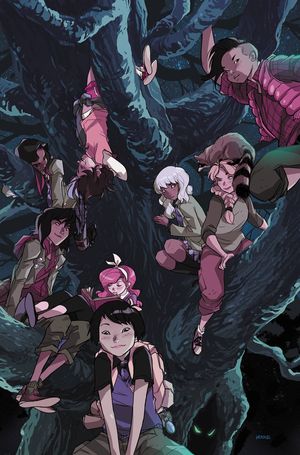  Lumberjanes / Gotham Academy #1 (Kerschl "Virgin" Variant)