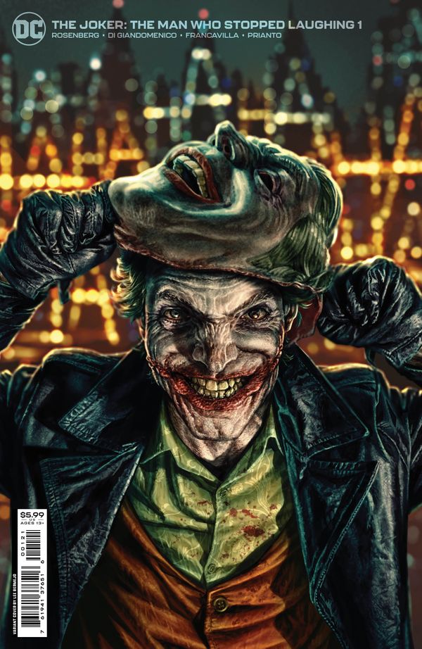 Joker: The Man Who Stopped Laughing #1 (Cvr B Lee Bermejo Var)