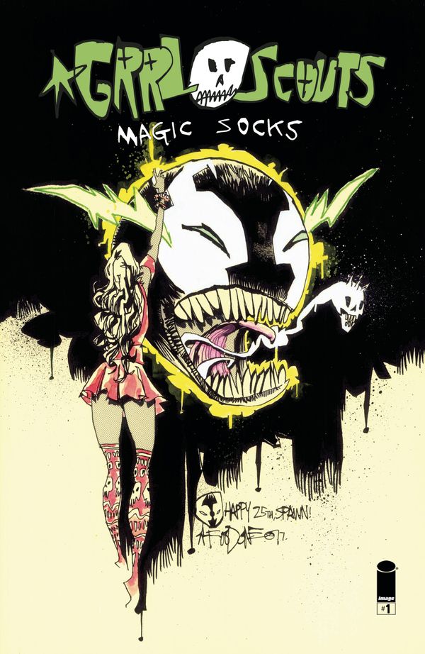 Grrl Scouts: Magic Socks #1 (Spawn Month Variant)