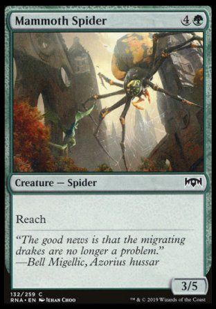 Mammoth Spider (Ravnica Allegiance) Trading Card