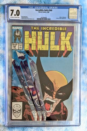 アメコミリーフ The Incredible Hulk #340 CGC 7.5 | fahrschule-in