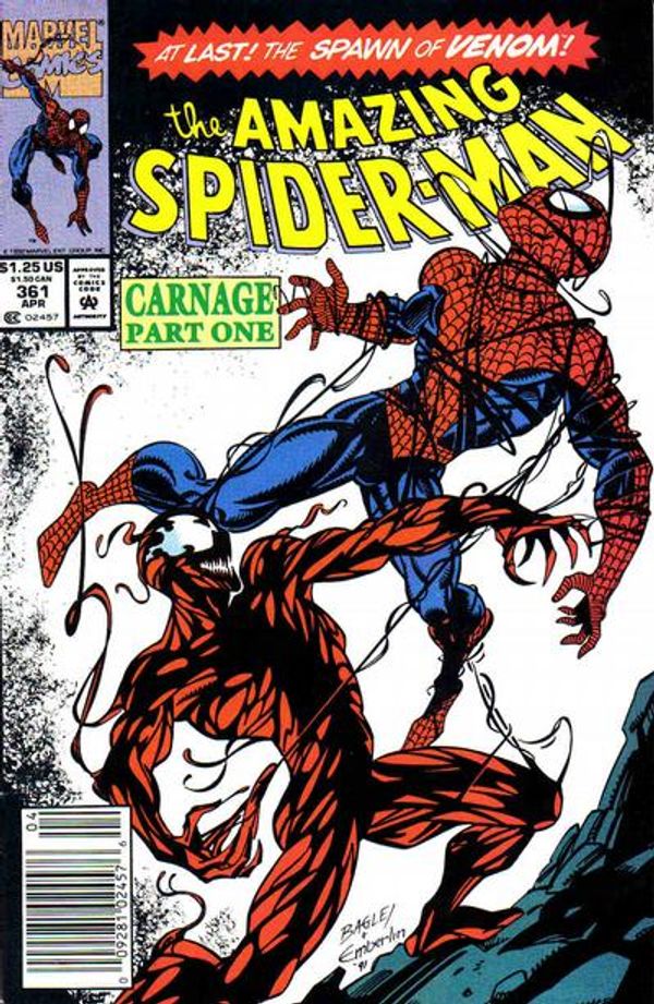 Amazing Spider-Man #361 (Newsstand Edition)